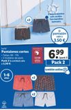 Oferta de Pantalones cortos Lupilu por 6,99€ en Lidl