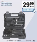 Oferta de Herramientas para bicicleta Crivit por 29,99€ en Lidl