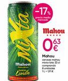 Oferta de Cerveza con limón Mixta por 0,63€ en Pepco