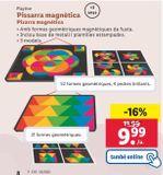 Oferta de Pizarra magnética Playtive por 9,99€ en Lidl