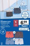 Oferta de Pantalones cortos Lupilu por 6,99€ en Lidl