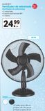 Oferta de Ventilador de sobremesa SilverCrest por 24,99€ en Lidl