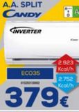 Oferta de Split Inverter por 379€ en Euronics