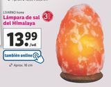 Oferta de Lámpara de sal Livarno por 13,99€ en Lidl