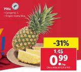 Oferta de Piña por 0,99€ en Lidl