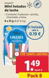 Oferta de Helados Gelatelli por 1,49€ en Lidl