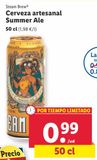 Oferta de Cerveza por 0,99€ en Lidl