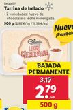 Oferta de Tarrina de helado Gelatelli por 2,79€ en Lidl