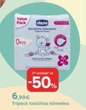 Oferta de Toallitas húmedas para bebé Chicco por 6,99€ en ToysRus