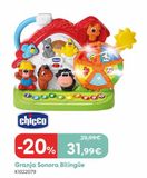 Oferta de Juguetes bebé Chicco por 31,99€ en ToysRus