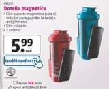 Oferta de Botella de agua Crivit por 5,99€ en Lidl