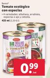 Oferta de Tomate ecológico Baresa por 0,99€ en Lidl