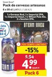 Oferta de Cerveza por 4,99€ en Lidl