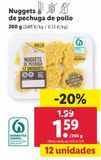 Oferta de Nuggets de pollo por 1,59€ en Lidl