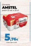Oferta de Cerveza Amstel en Supermercados Lupa