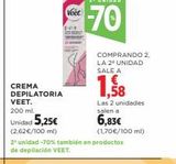 Oferta de Crema depilatoria Veet en El Corte Inglés