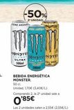 Oferta de Bebida energética  en El Corte Inglés