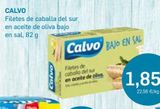 Oferta de Filetes de caballa Calvo por 1,85€ en Supermercados Plaza