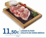 Oferta de Chuletas de cerdo por 11,5€ en Supermercados Plaza