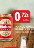 Oferta de Mahou  en Hiber