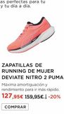 Oferta de Zapatillas de running  por 127,95€ en La tienda en casa