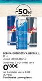 Oferta de Bebida energética  en El Corte Inglés