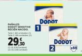 Oferta de Pañales Dodot en El Corte Inglés
