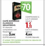 Oferta de Café espresso Espresso en El Corte Inglés