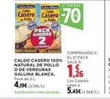 Oferta de Caldo casero  en El Corte Inglés