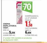 Oferta de Crema depilatoria Veet en El Corte Inglés