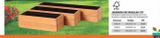 Oferta de FSC  JARDINERA RECTANGULAR CITY Fabricada en madera de pino nórdico de 21 mm de grosor y tratada con lasur. Con maila geotextil.  PVP  Referencia 9708514 9708515  Medidas 60x25x21 cm  $4,95  75x25x21  en Optimus