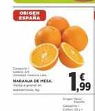 Oferta de Naranjas España en Supercor