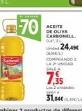 Oferta de Aceite de oliva Carbonell en Supercor