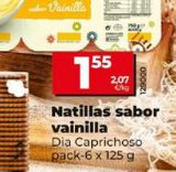 Oferta de Natillas de vainilla por 1,55€ en Dia
