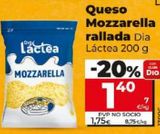 Oferta de Mozzarella Dia por 1,4€ en Dia
