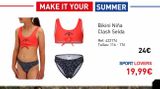 Oferta de Bikini niña  por 19,99€ en Intersport