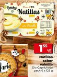Oferta de Natillas de vainilla Dia por 1,55€ en Dia