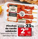 Oferta de Pinchos de cerdo Dia por 2,89€ en Dia