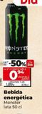 Oferta de Bebida energética Monster por 1,89€ en Dia