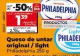 Oferta de Queso de untar Philadelphia por 2,78€ en Dia