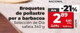 Oferta de Brochetas de pollo Dia por 2,89€ en Dia