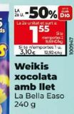 Oferta de Bollos con chocolate La Bella Easo por 3,1€ en Dia