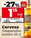 Oferta de Cerveza Desperados por 1,59€ en Dia