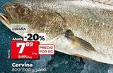 Oferta de Corvina por 7,89€ en Dia