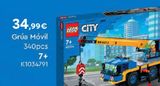 Oferta de Juguetes de construcción LEGO por 34,99€ en ToysRus