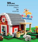 Oferta de Juguetes de construcción LEGO por 99,99€ en ToysRus