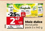 Oferta de Maíz dulce Bonduelle por 2,47€ en Dia