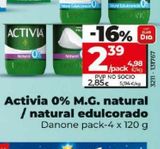 Oferta de Yogur Activia por 2,39€ en Dia