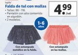 Oferta de Faldas Lupilu por 4,99€ en Lidl