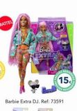 Oferta de Barbie Extra DJ. Ref: 73591  Barbie EXTRA  15  en Tiendas MGI